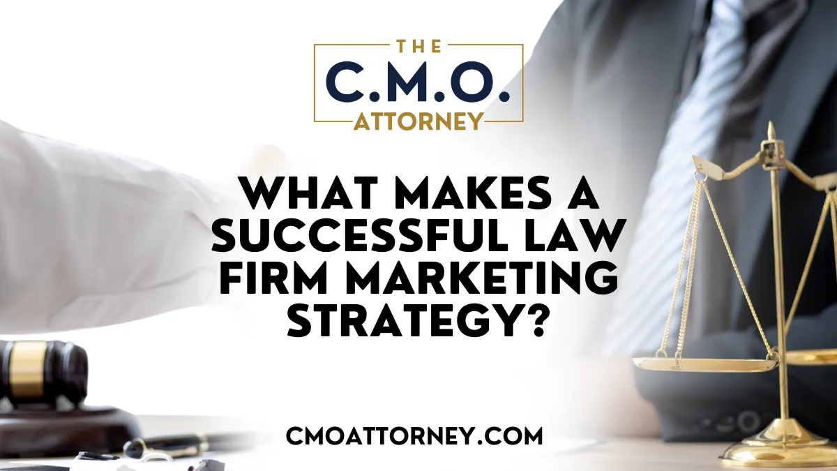 Is your law firm struggling to stand out in a crowded marketplace? A well-structured law firm marketing strategy can significantly improve brand awareness and client engagement. This article will define what makes a successful strategy and examine key components such as targeted marketing channels and measurement techniques. By addressing common challenges and exploring future trends, the content will guide law firms in crafting effective marketing strategies that drive growth. Readers will discover practical solutions to enhance their marketing efforts and understand the role of a fractional CMO in optimizing their law firm’s approach.