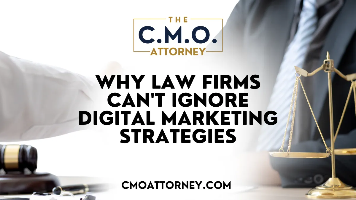 In today's legal environment, many law firms overlook a vital part of their growth: digital marketing strategies. Did you know that 75% of potential clients research law firms online before scheduling a consultation? This blog post will outline why a strong digital presence is essential, focusing on key elements of effective digital marketing for lawyers and the transformative impact it has on client trust. For law firms struggling to connect with clients, understanding these strategies can be key to clearly defining their unique selling proposition and making the most of services like what is a fractional CMO.